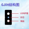 1芯GJXH室內(nèi)光纜單模皮纜蝶形引入皮線光纜線皮纜光纖