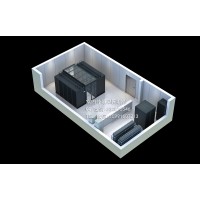 網絡橋架|研發室機房效果圖制作|科技城負二層運算中心