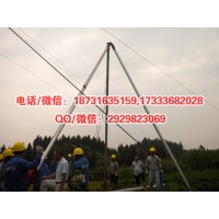 金屬抱桿許用軸壓不大于100kN（容許吊重不大于30kN）