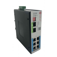 遐域百兆2光6電智能型工業交換機